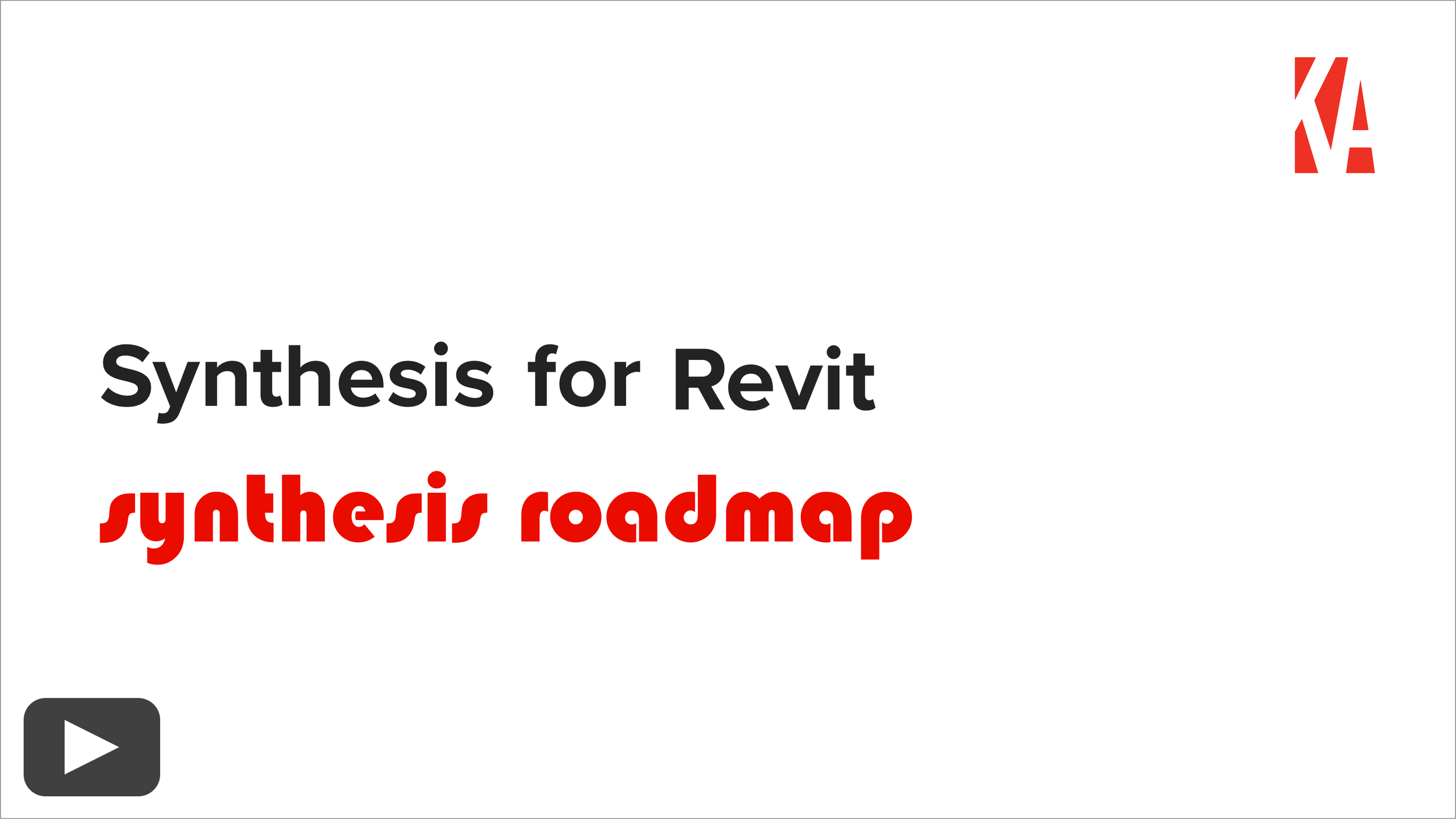 Introducing Synthesis for Revit