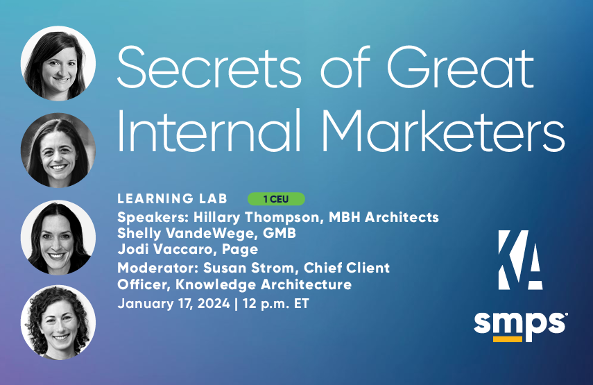 RECORDING | Secrets of Great Internal Marketers