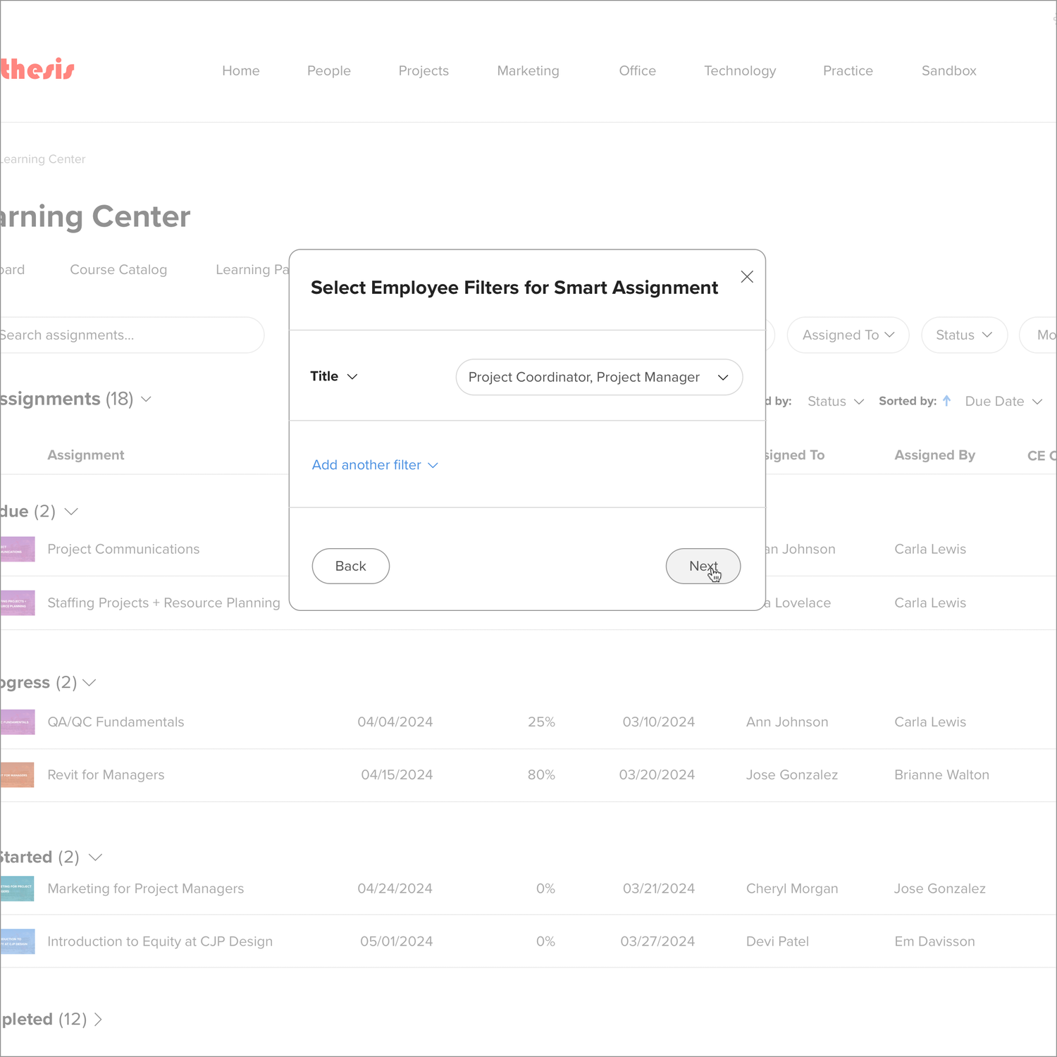 Smart Assignment Synthesis LMS for Architecture, Engineering, and Construction (AEC ...