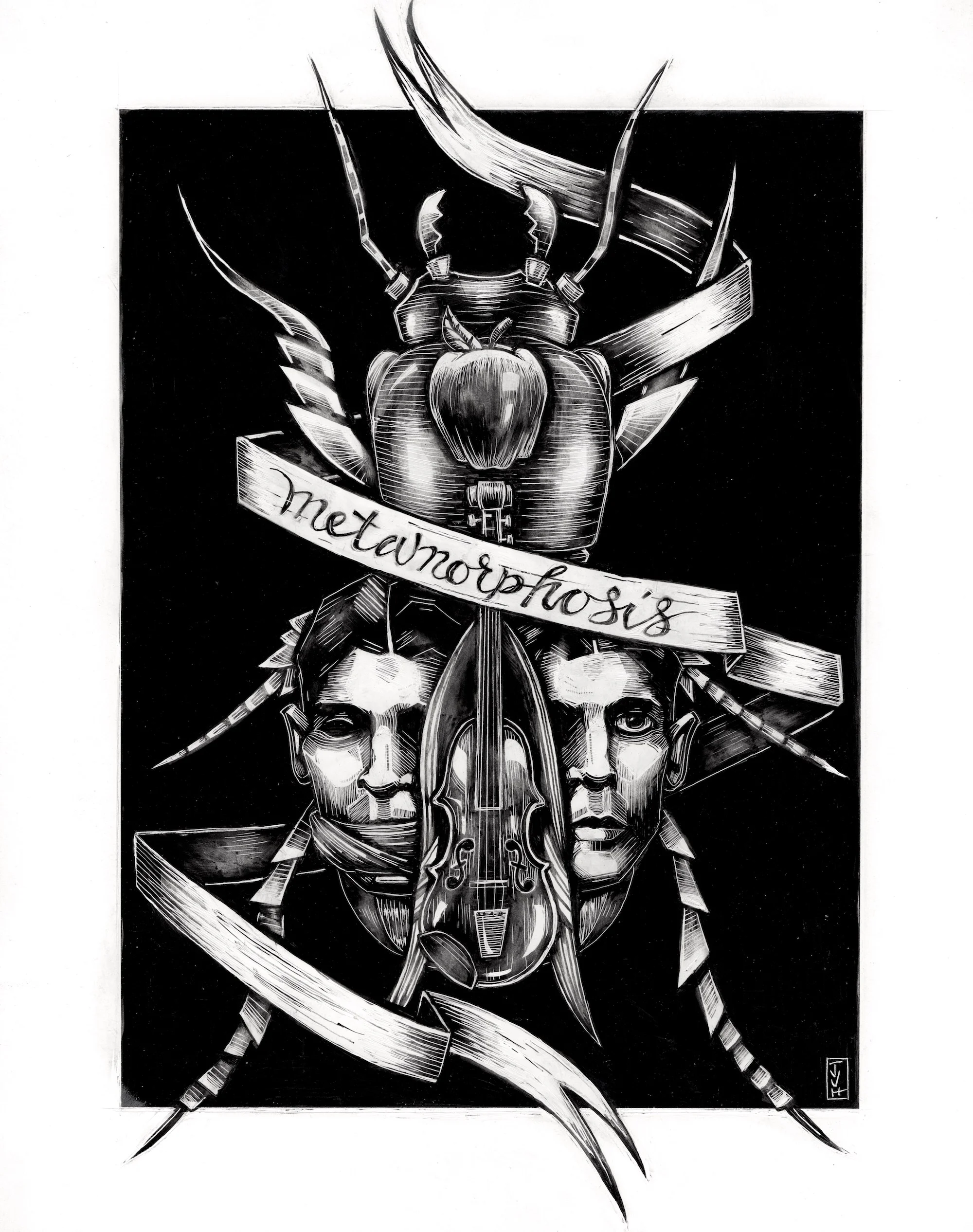 Metamorphosis (literature illustration)