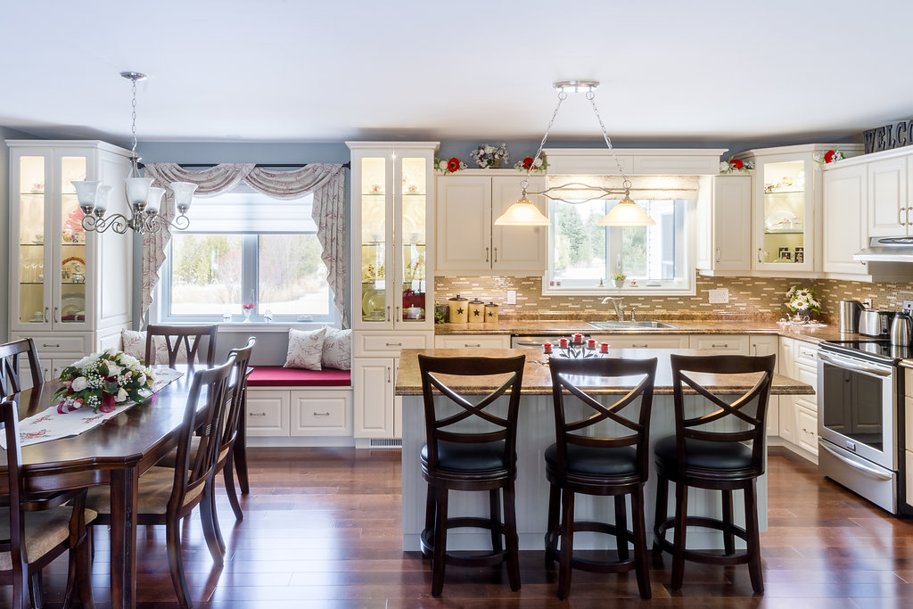 Open Concept Kitchen & Dining Room