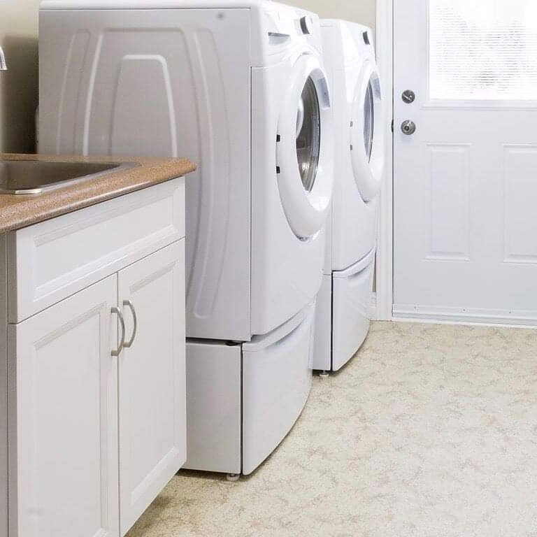This cold, rainy morning reminds us that fall is on the way. Our sales team can help you find the best flooring to get your entryways, mudrooms and laundry rooms ready for the messy weather ahead!