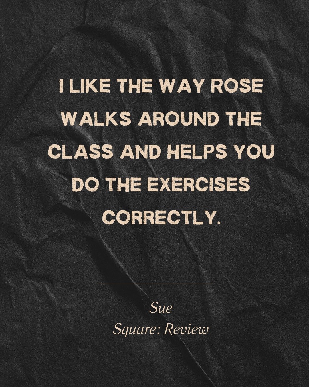 Thank you for your positive review Sue. Our Pilates instructors always walk around during the class to make sure everyone is doing the exercise correctly. 

#pilatesmatwork #dubbopilates #learnpilates