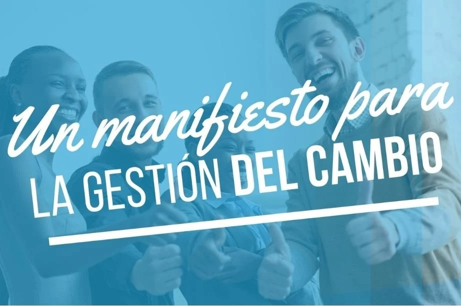 Un manifiesto para la gestión del cambio ágil