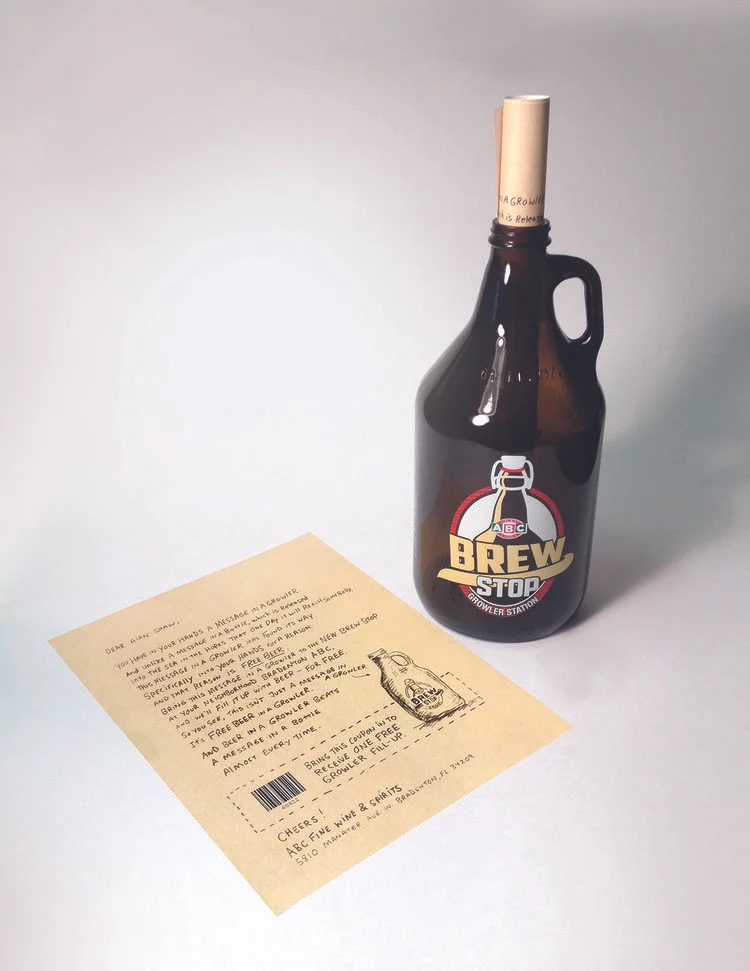 Brew Stop grand opening media invite
