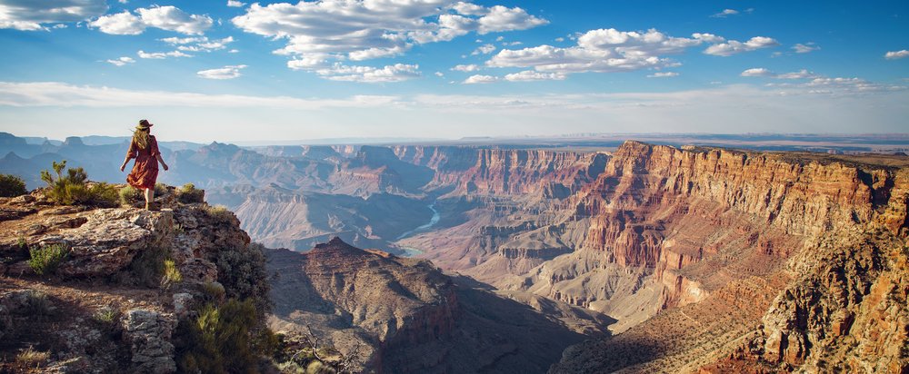 Desert View Dr Overlooks in Grand Canyon National Park (AZ) — Flying ...