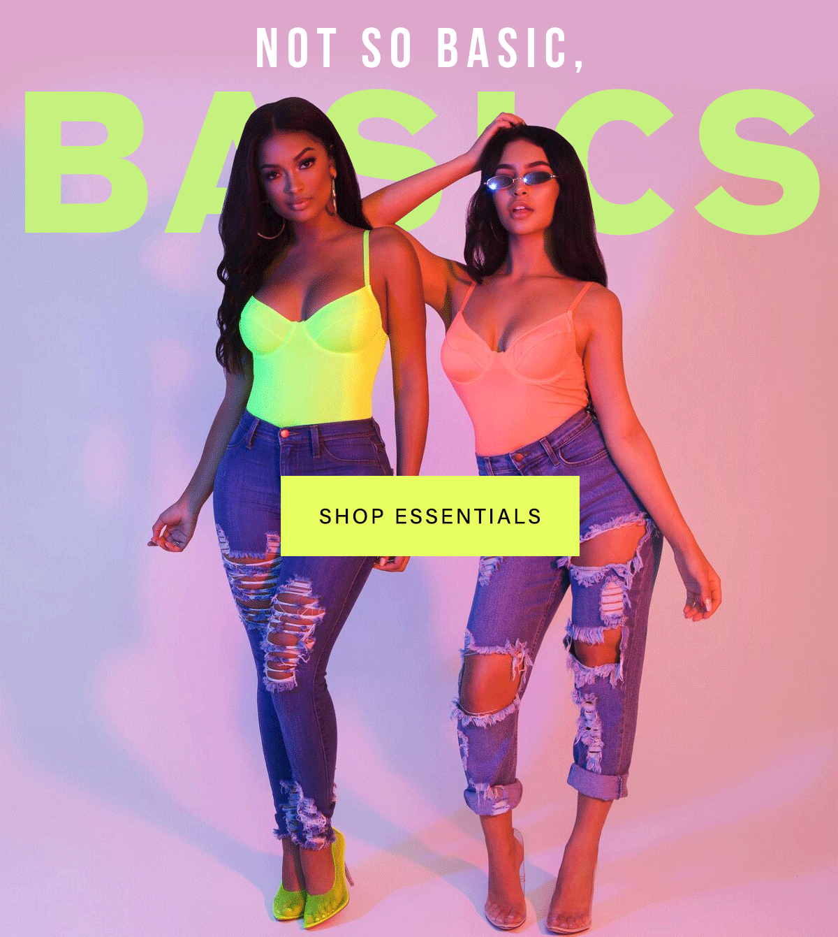 Email design for fashion company