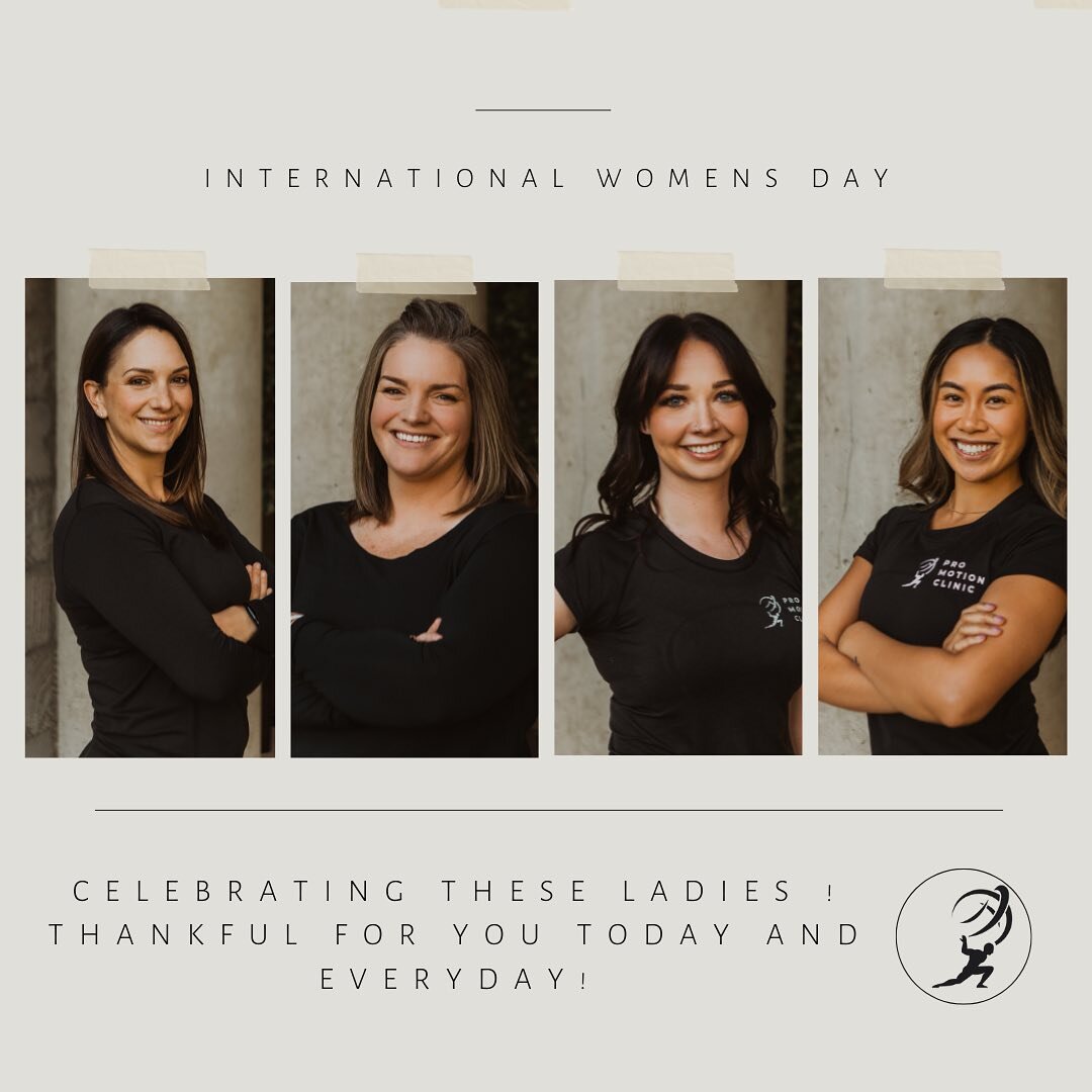 A big thank you to the ladies at Pro Motion Clinic. We&rsquo;re so proud to call these wonderful women members of the Pro Motion team! You all bring your best to the clinic every day and it doesn&rsquo;t go unnoticed. We appreciate your drive and ent