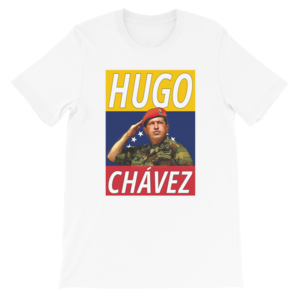 Efterår Ovenstående Reception Hugo Chávez T shirt — Uhuru Planet