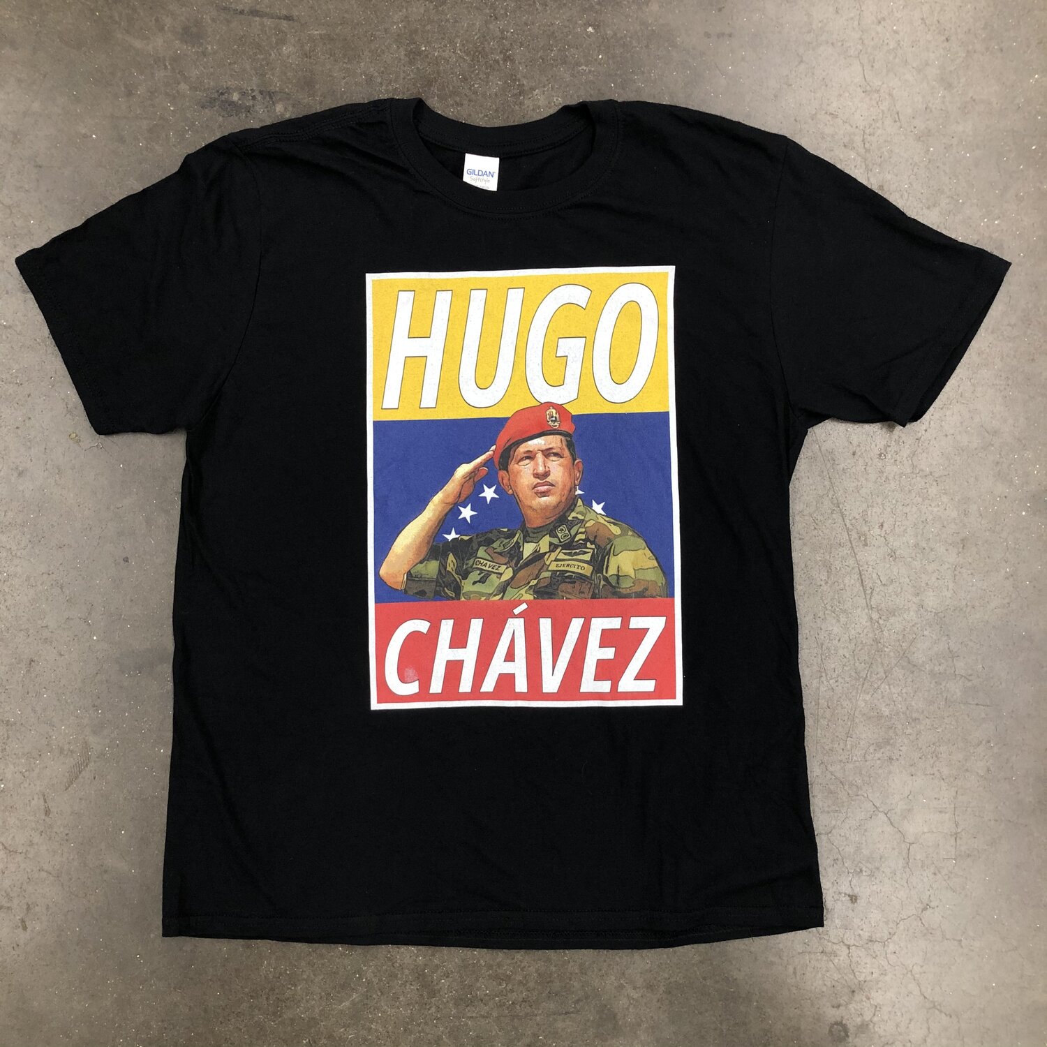 Efterår Ovenstående Reception Hugo Chávez T shirt — Uhuru Planet