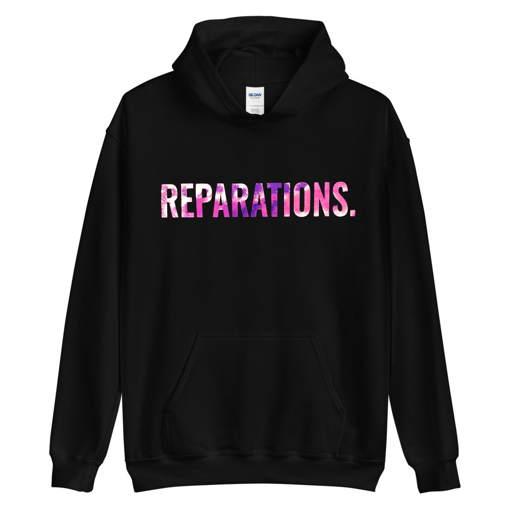 Reparations. black hoodie.png