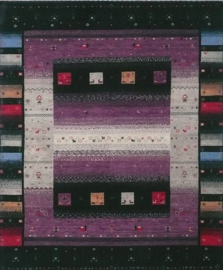 SERAPI-GABBEH-INDIAN-TRIBAL-RUG