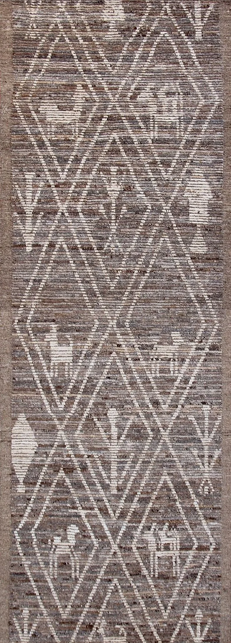 3'8"x9'11" Moroccan, Tribal