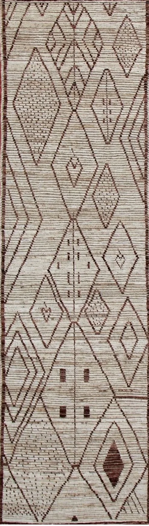 2'8"x9'5" Moroccan, Tribal