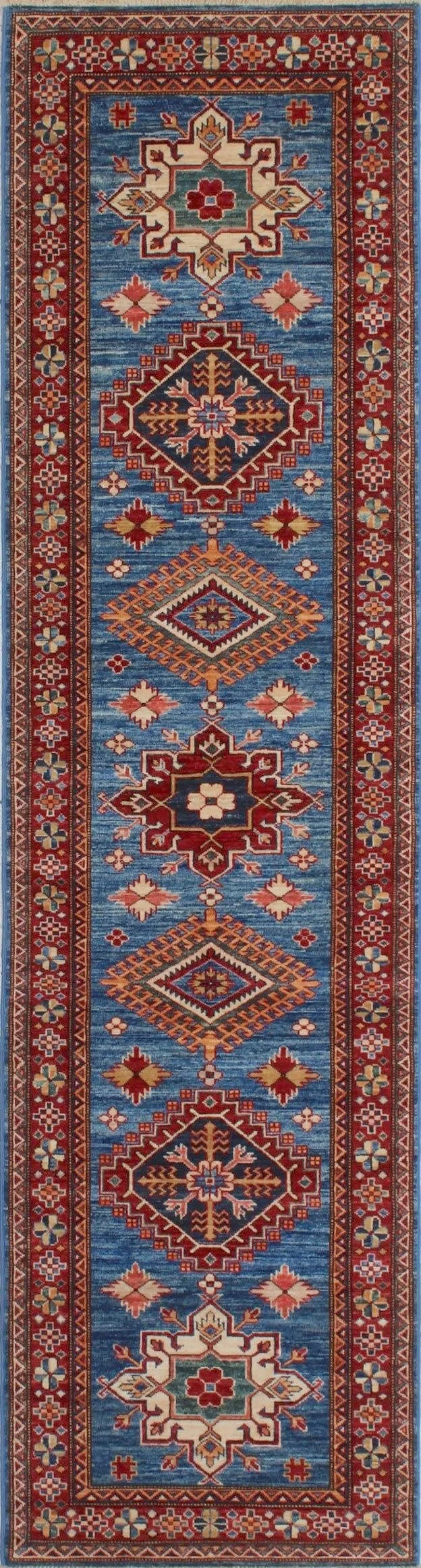 2'8"x9'11" Kazak, Tribal