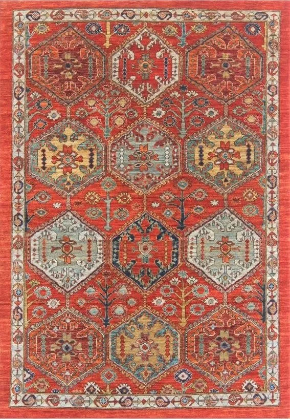 4'x5'9" Bakhshayesh, Tribal