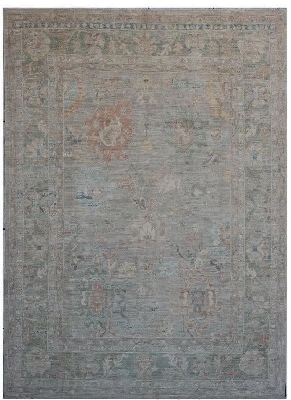 9'x11'9" Oushak, Classic