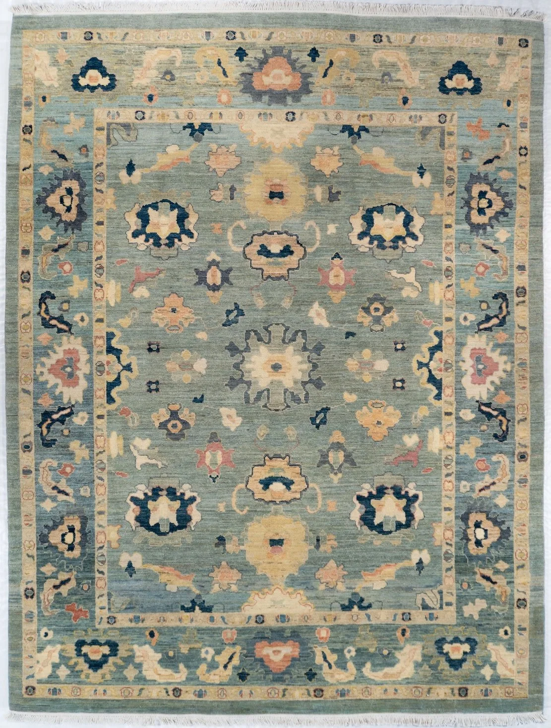 7'7"x10'1" Meshkabad, Tribal