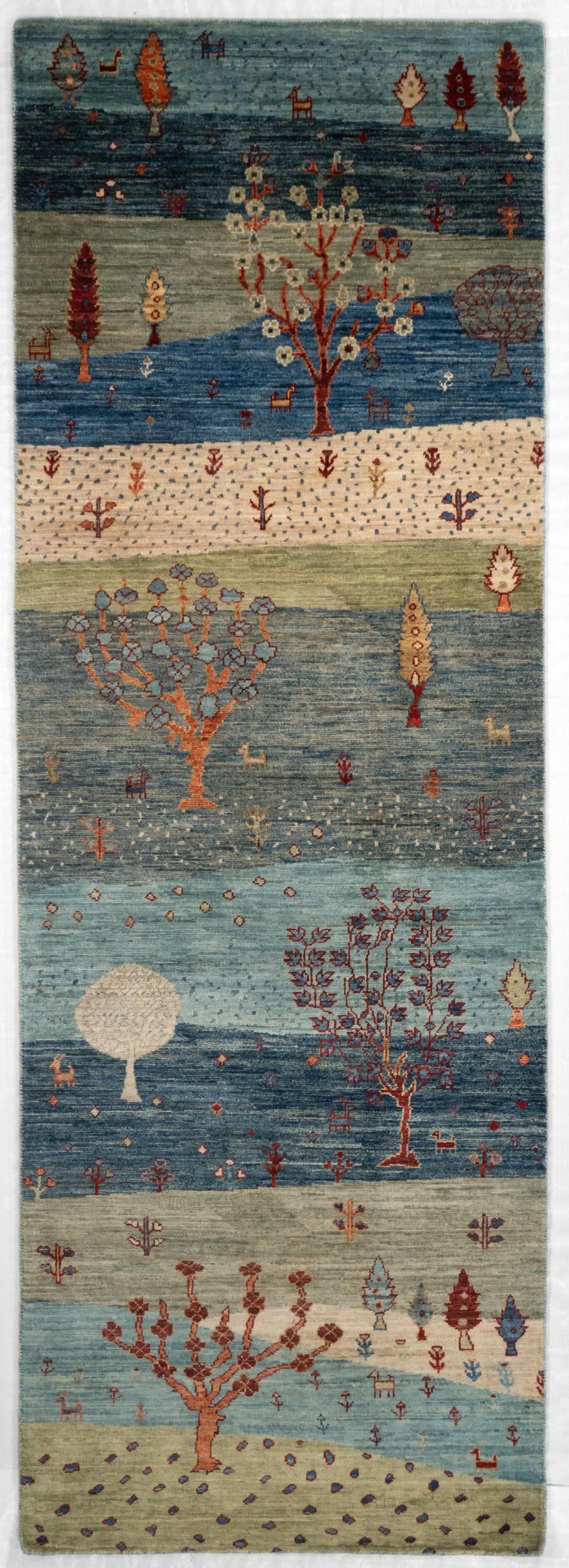 2'9"x7'11" Luri Gabbeh, Tribal