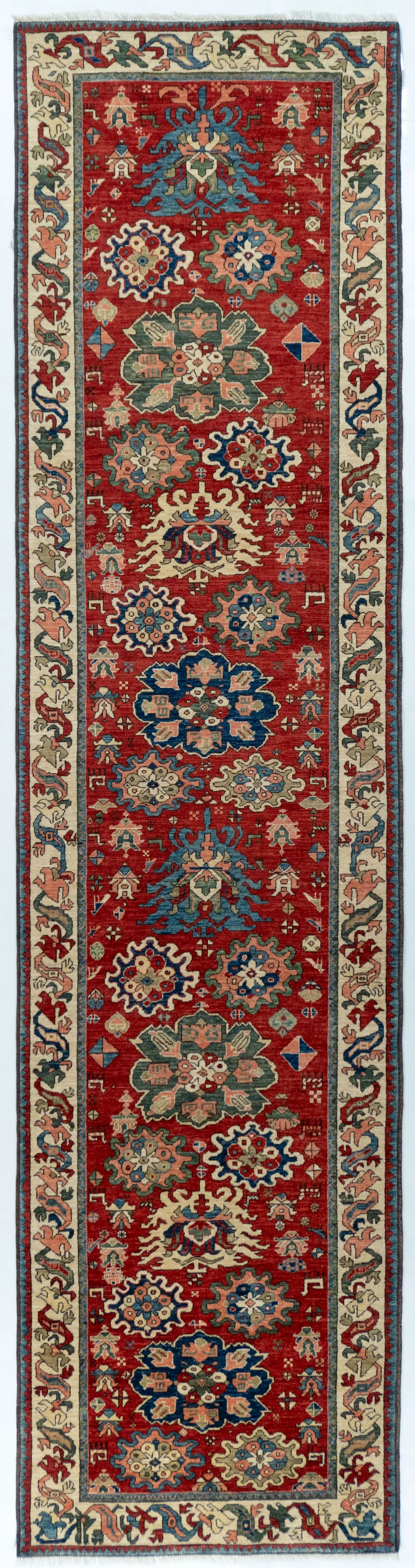 2'11"x11'9" Bakhsayesh, Tribal