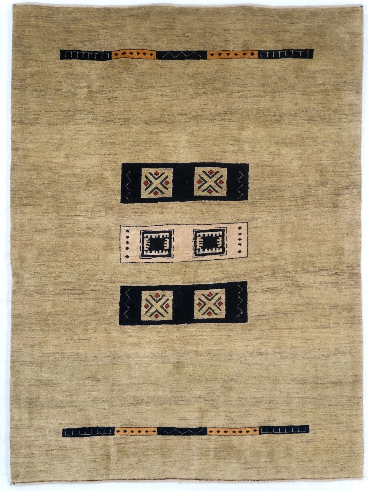 5'x7' Gabbeh, Modern