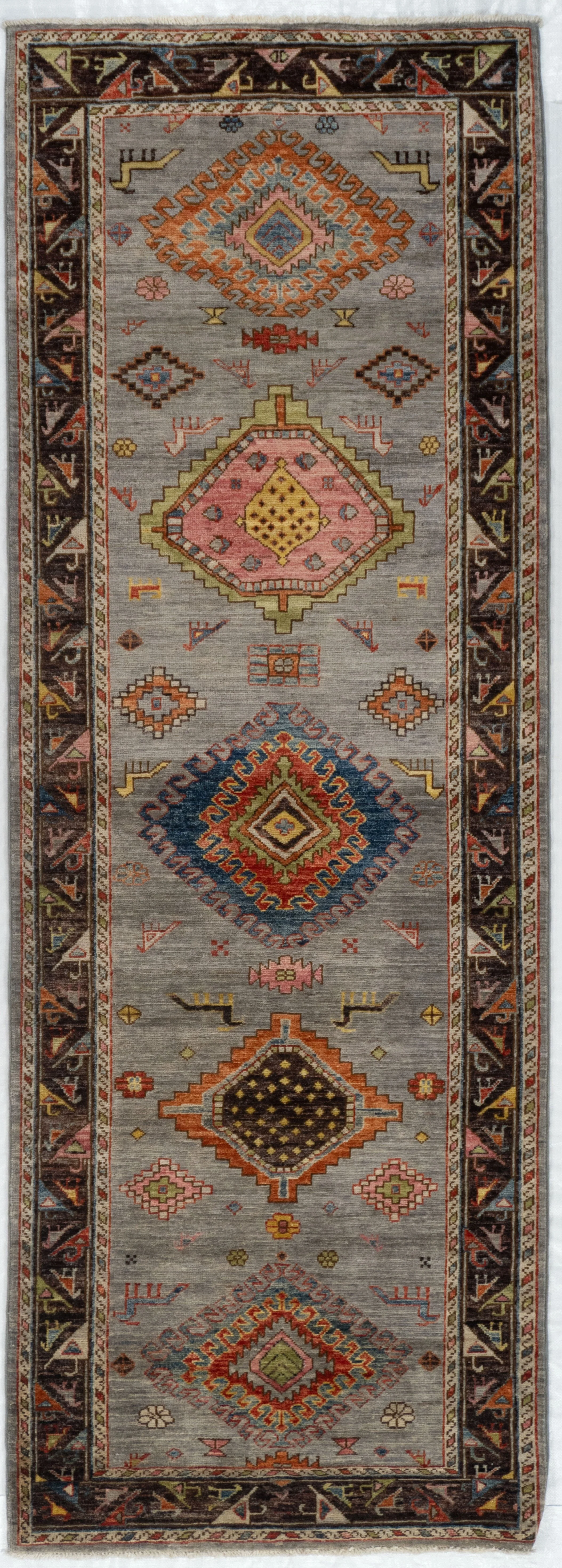 2'11"x8'2" Ardabil, Tribal