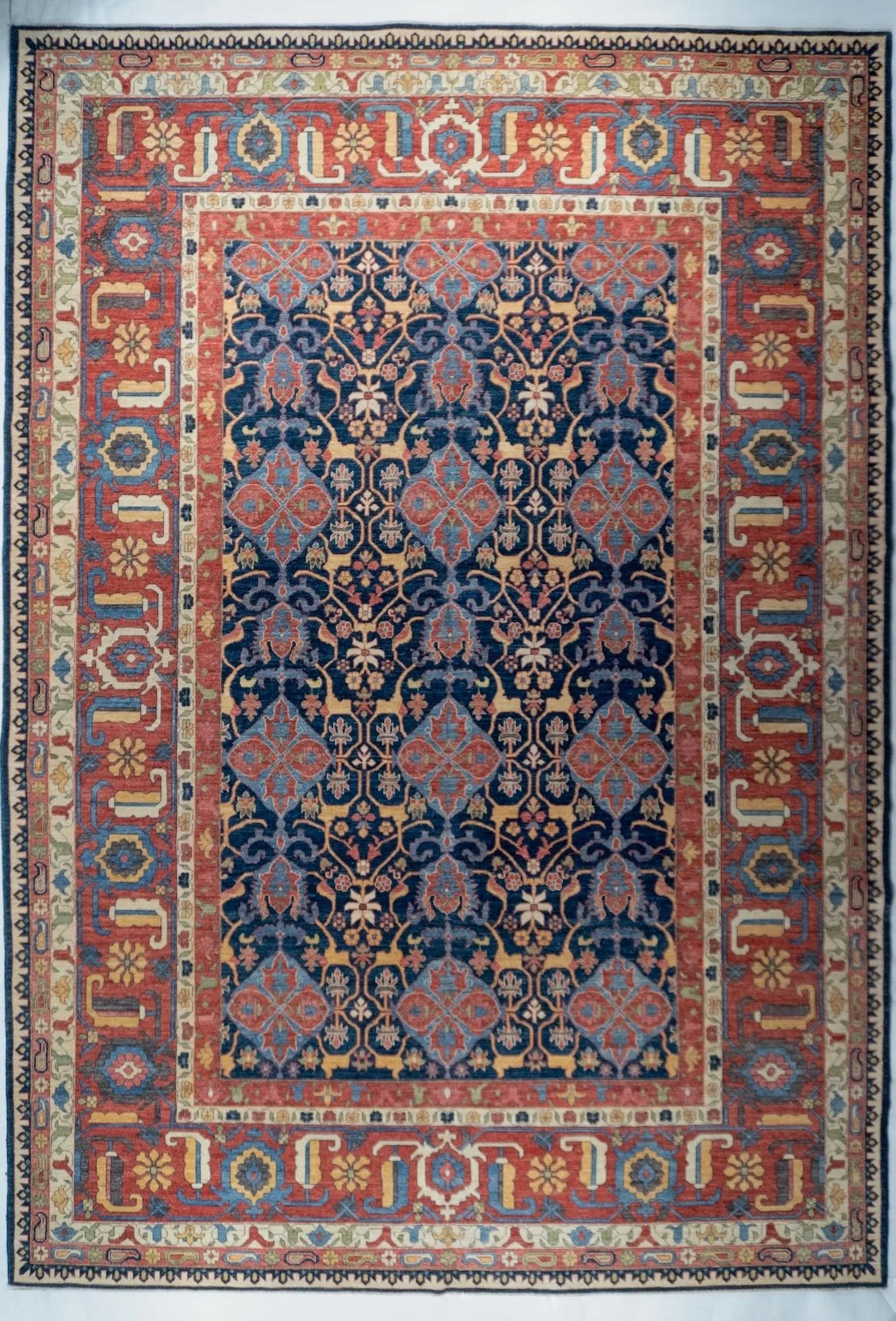 10'2"x14'7" Bijar, Tribal