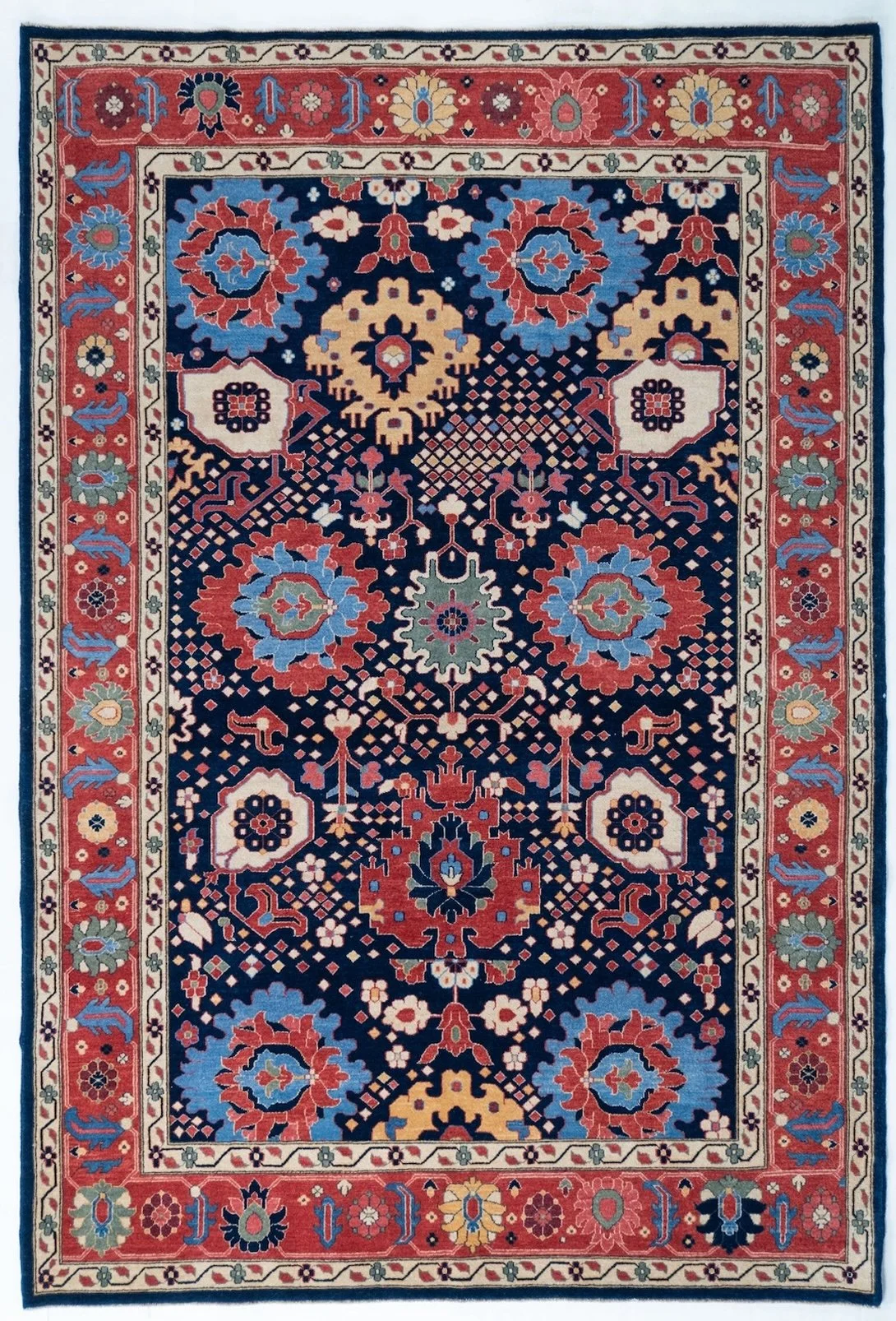 6'x8'10" Bijar, Tribal