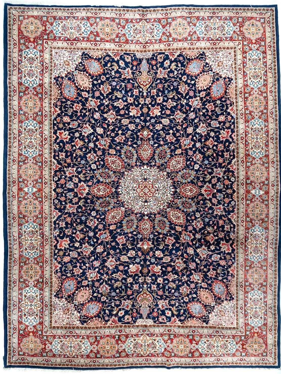 8'9"x12' Sarouk, Antique