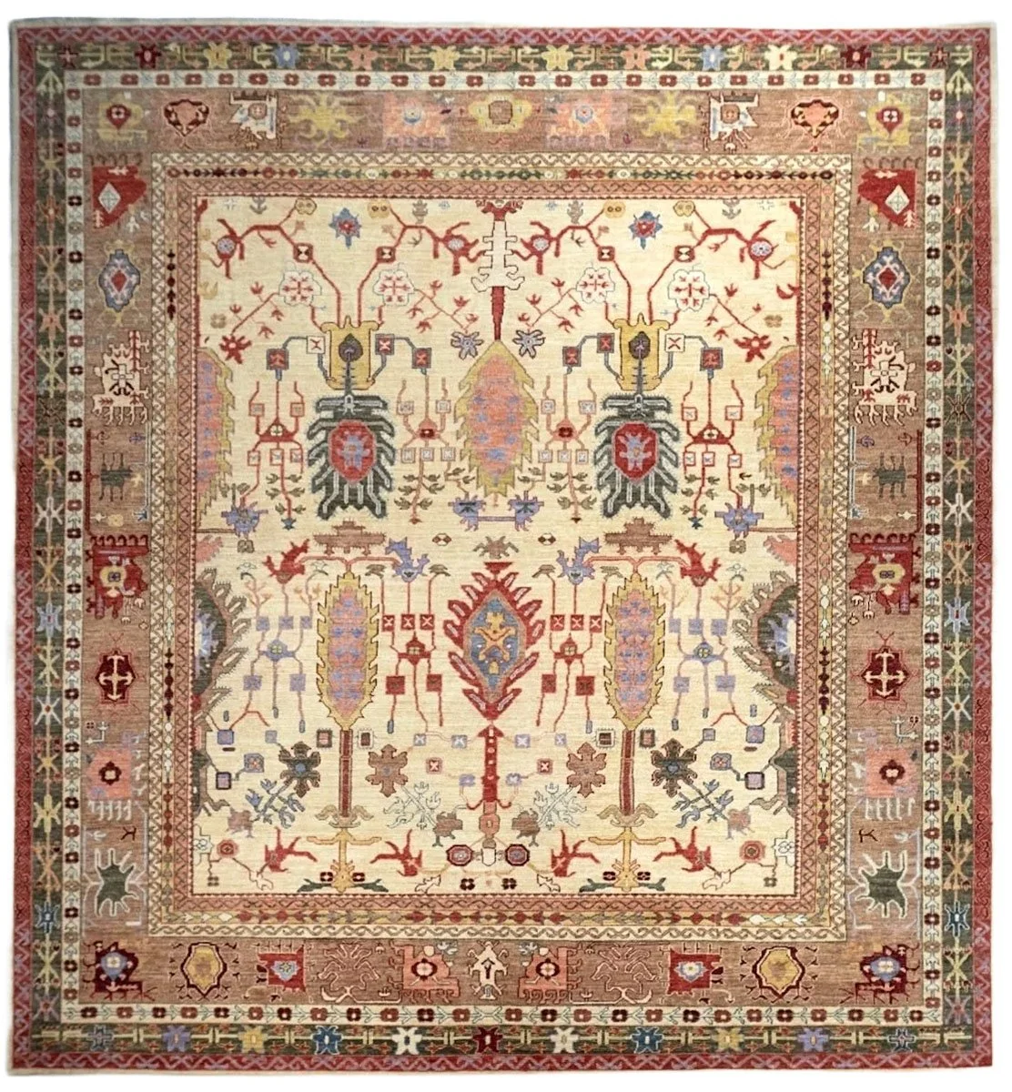 9'5"x10'2" Oushak, Classic