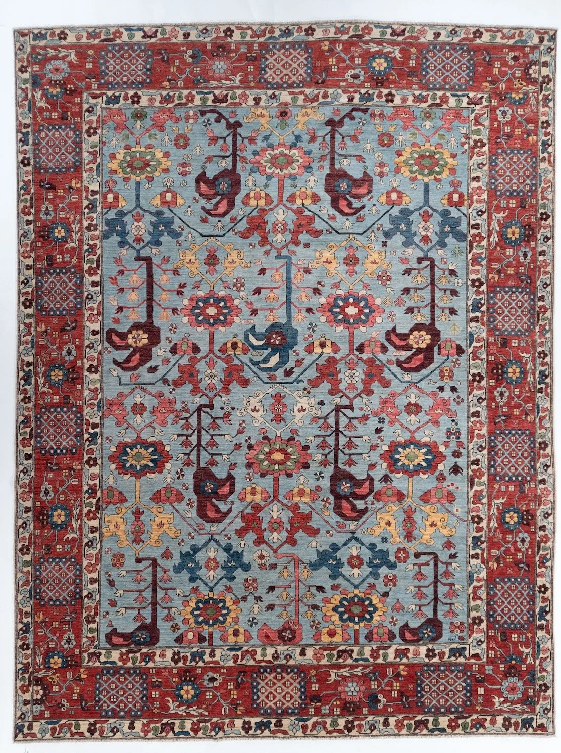 9'1"x11'11" Kurdish, Tribal