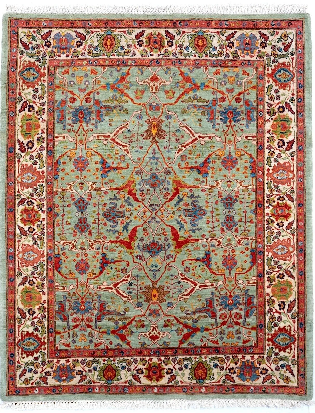 5'8"x7' Bijar, Tribal (Garous)