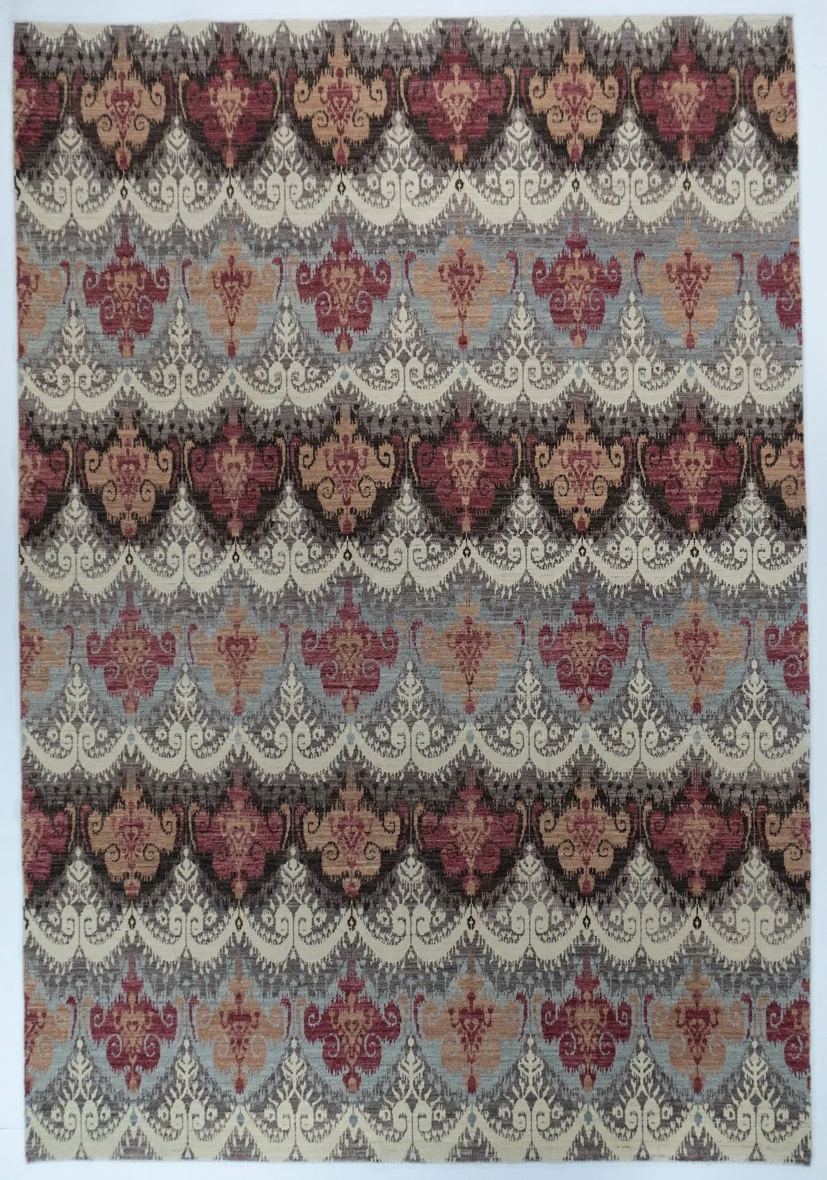 7'2"x10'4" Ikat, Transitional