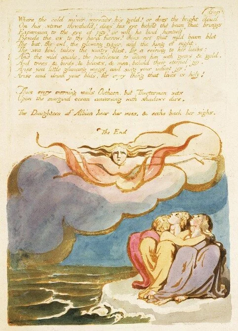 Embodied Perception And Criticism Of William Blake S Visions Of The Daughters Of Albion Em The Dirt