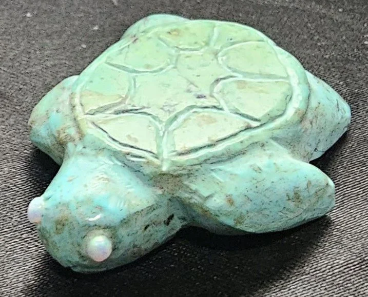JW's Turquoise Sea Turtle with Opal eyes