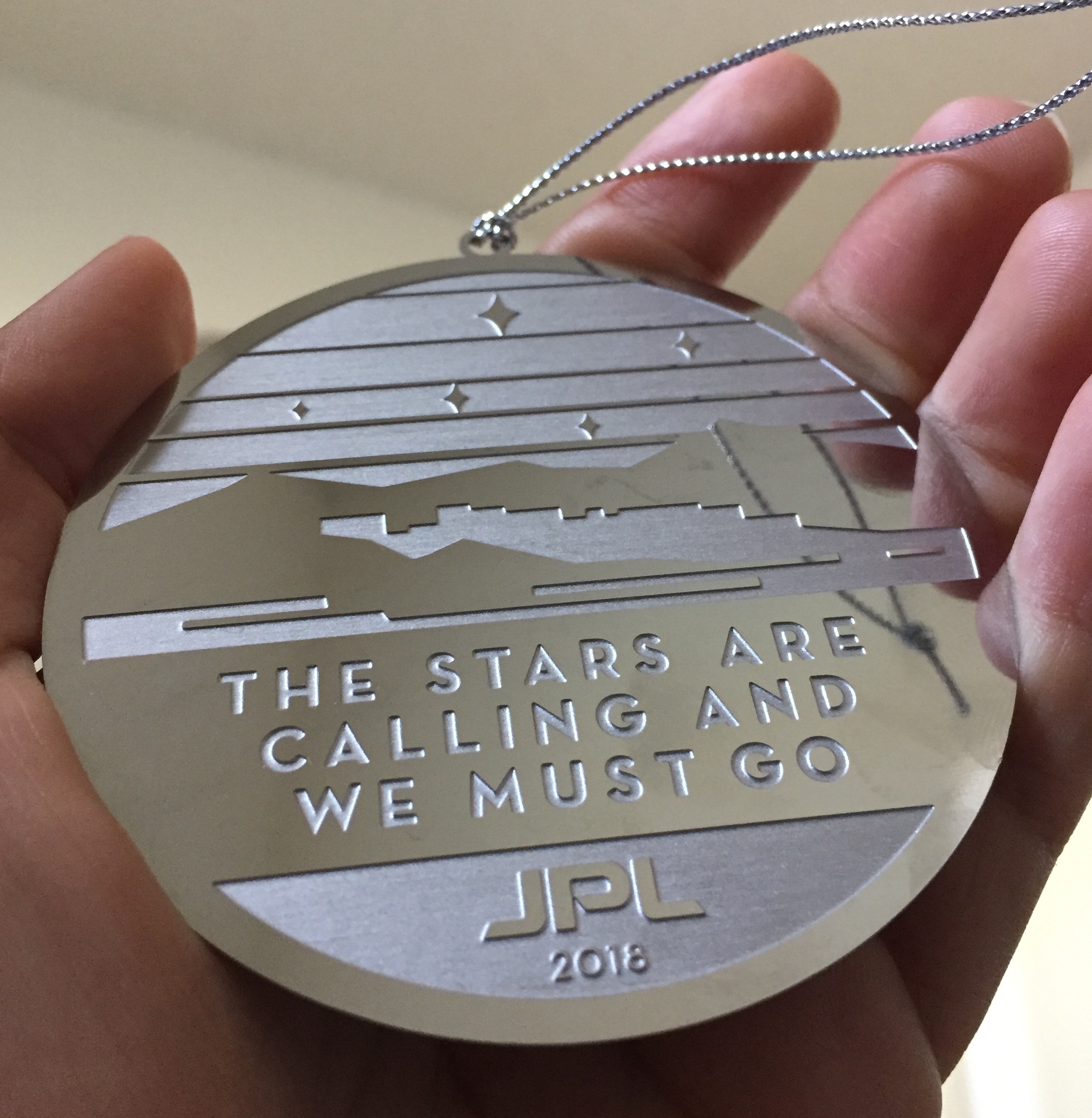 JPL’s 2018 Christmas ornament