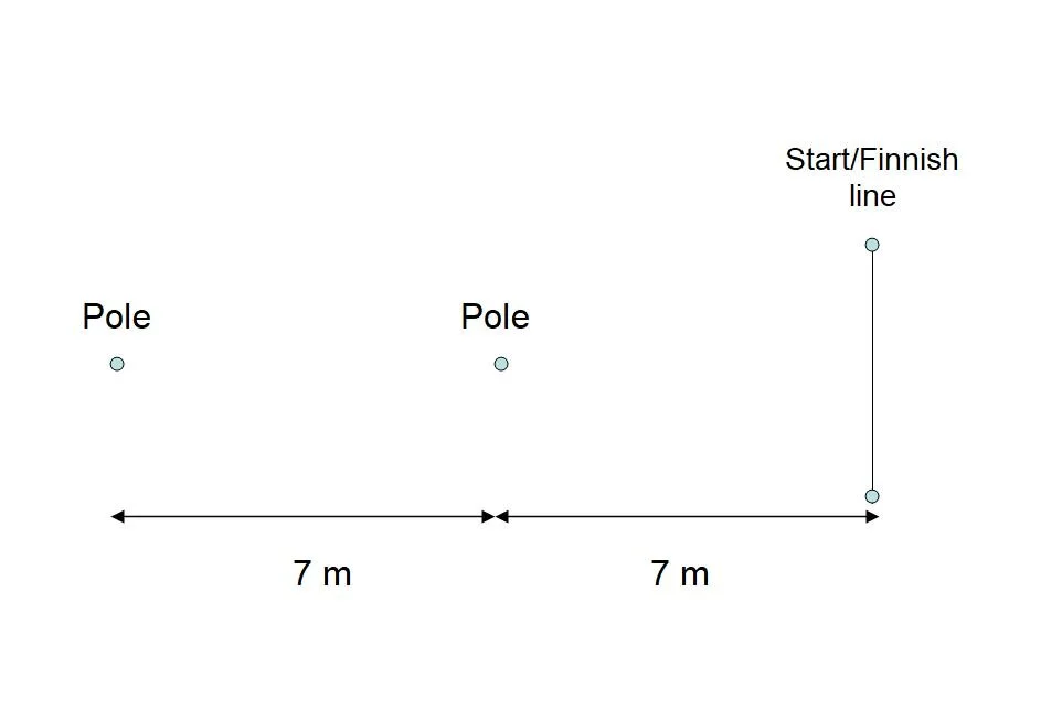 Agilitykoiran nopeustesti