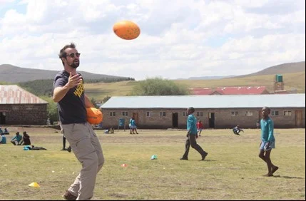 Dan Aylward-Mills Programme Director Dan lived in Lesotho from 2011 - 2013 and is one of the founders of the Federation of Lesotho Rugby. He set up Lesotho Rugby Academy with Litsitso and continues to oversee all aspects of the programme