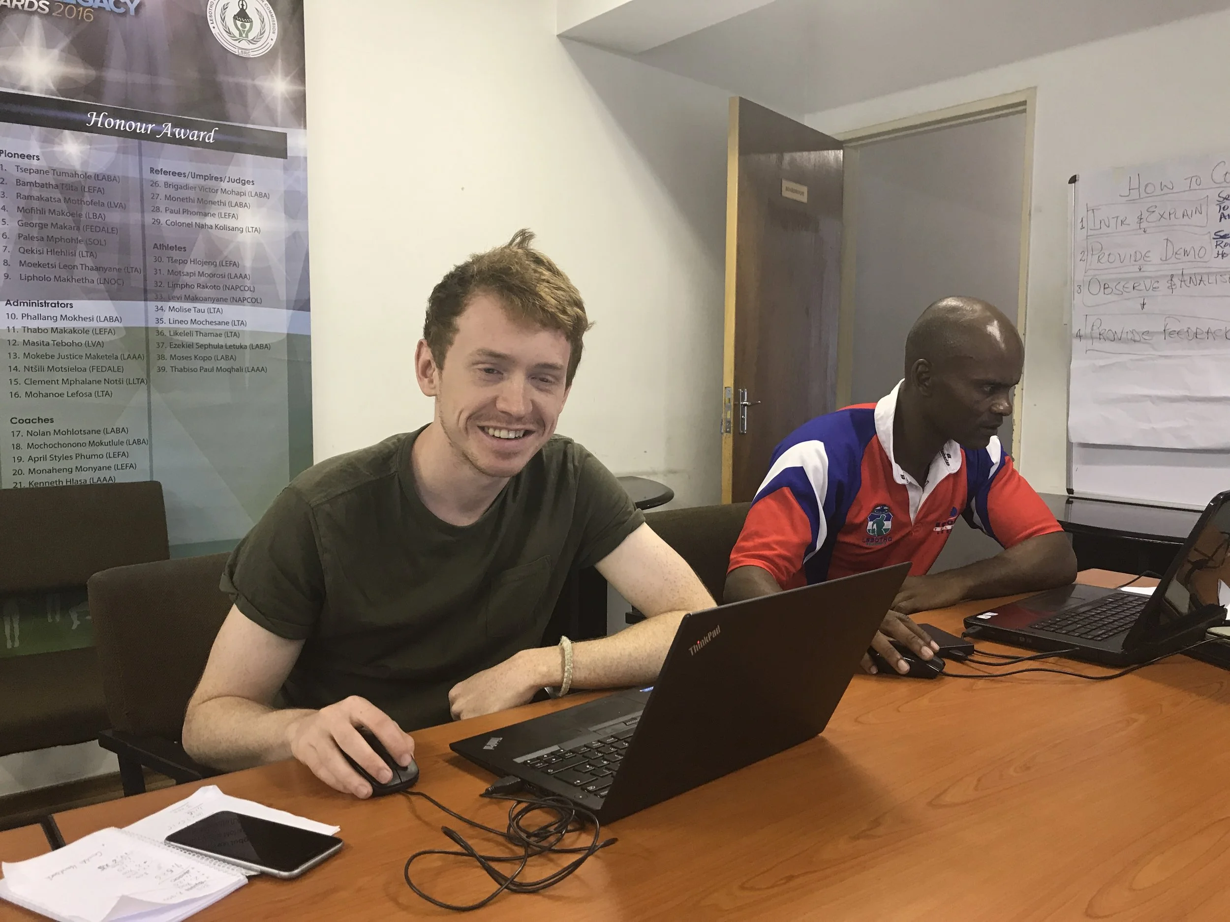 UK Team Visit Lesotho