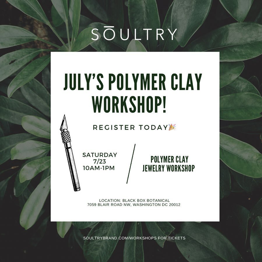 Looking for some weekend fun or to try out polymer clay, but not sure how to get started? From tools, techniques and Mimosa&rsquo;s this class will teach you everything you need to know to begin.

Materials will be provided, I will give you hands-on 