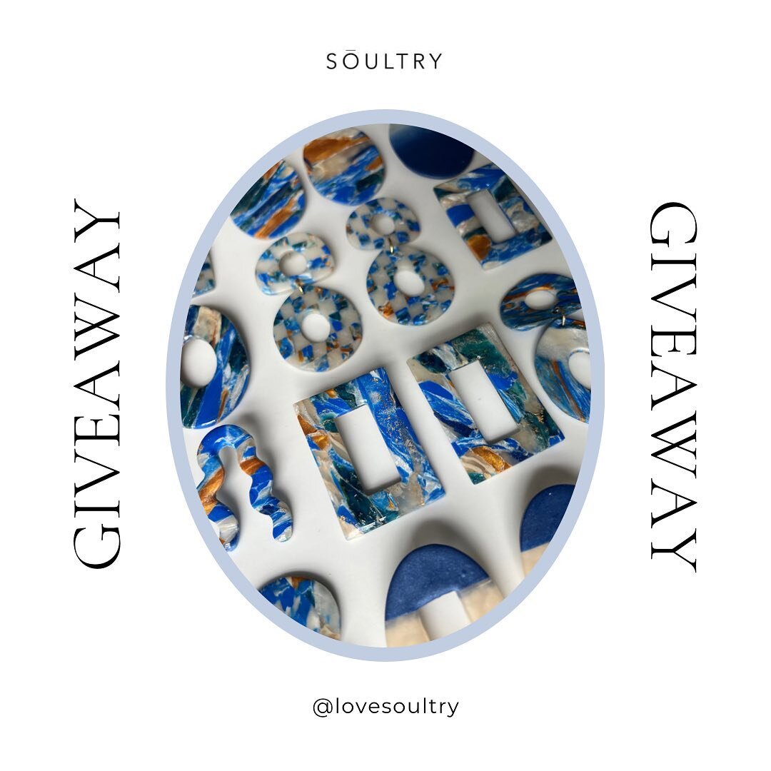 ✨ENTER TO WIN✨ for your FREE One-of-a-Kind handmade Clay earring! You will choose your favorite design from featured photo. 

Giveaway will close Friday at 12pm Winner will be picked at 5pm, Restock drops at 7pm! 

1. Simply make sure your following 