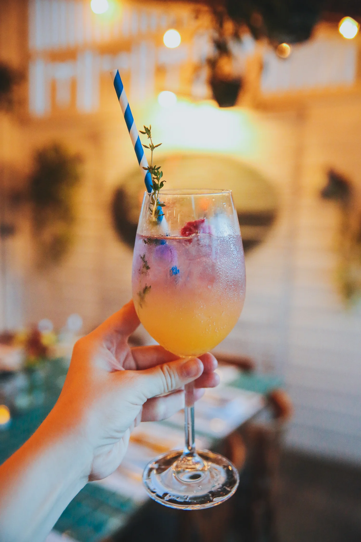 A Cracking Good Thyme | Ink Gin, peach puree tonic & thyme. 