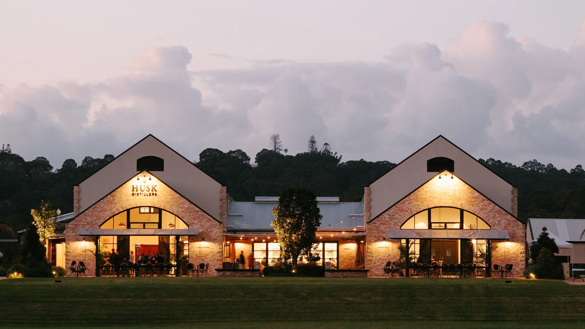 The cellar door at Husk Farm Distillery, Tumbulgum NSW