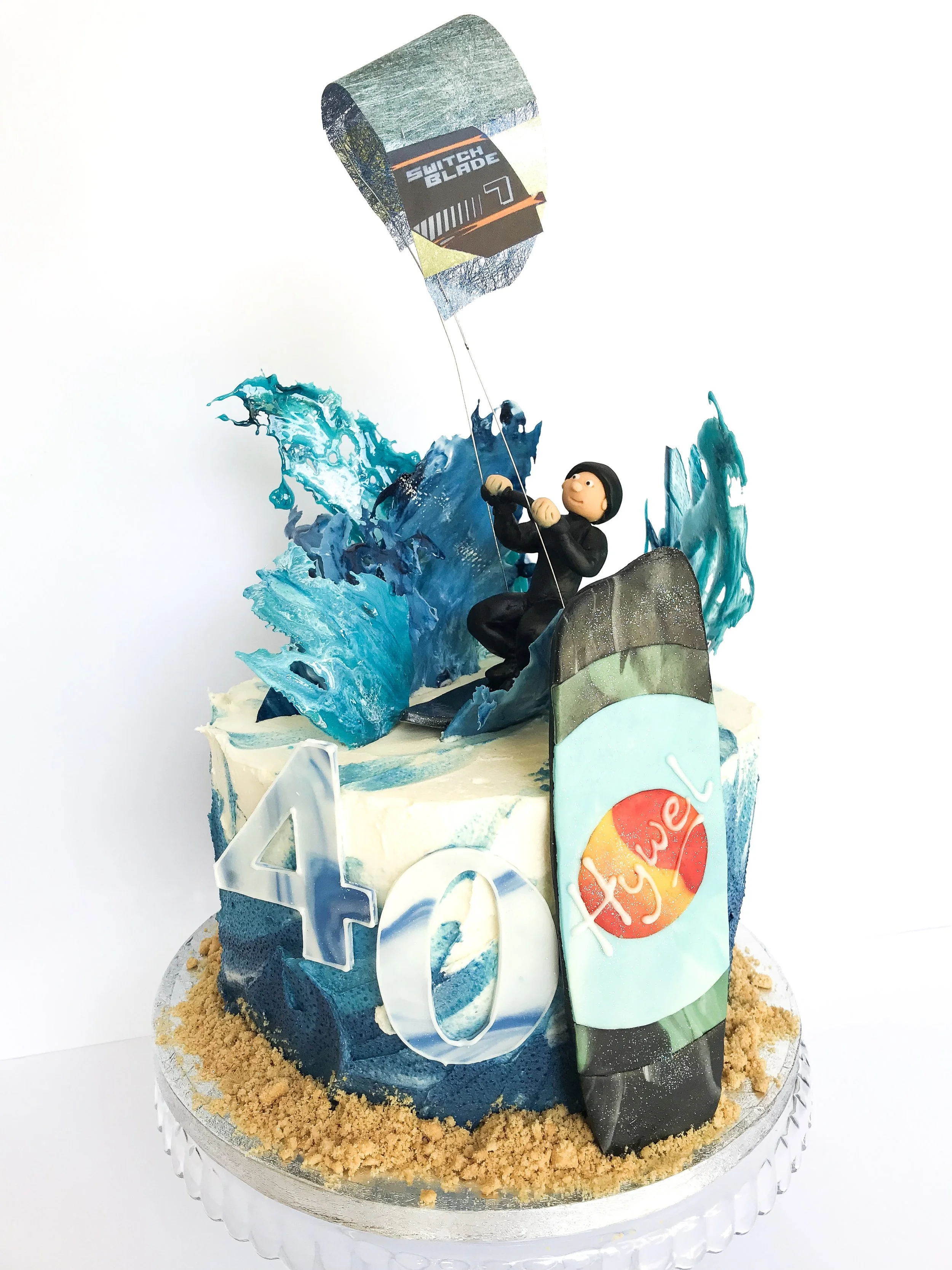 Kite Surfer Cake