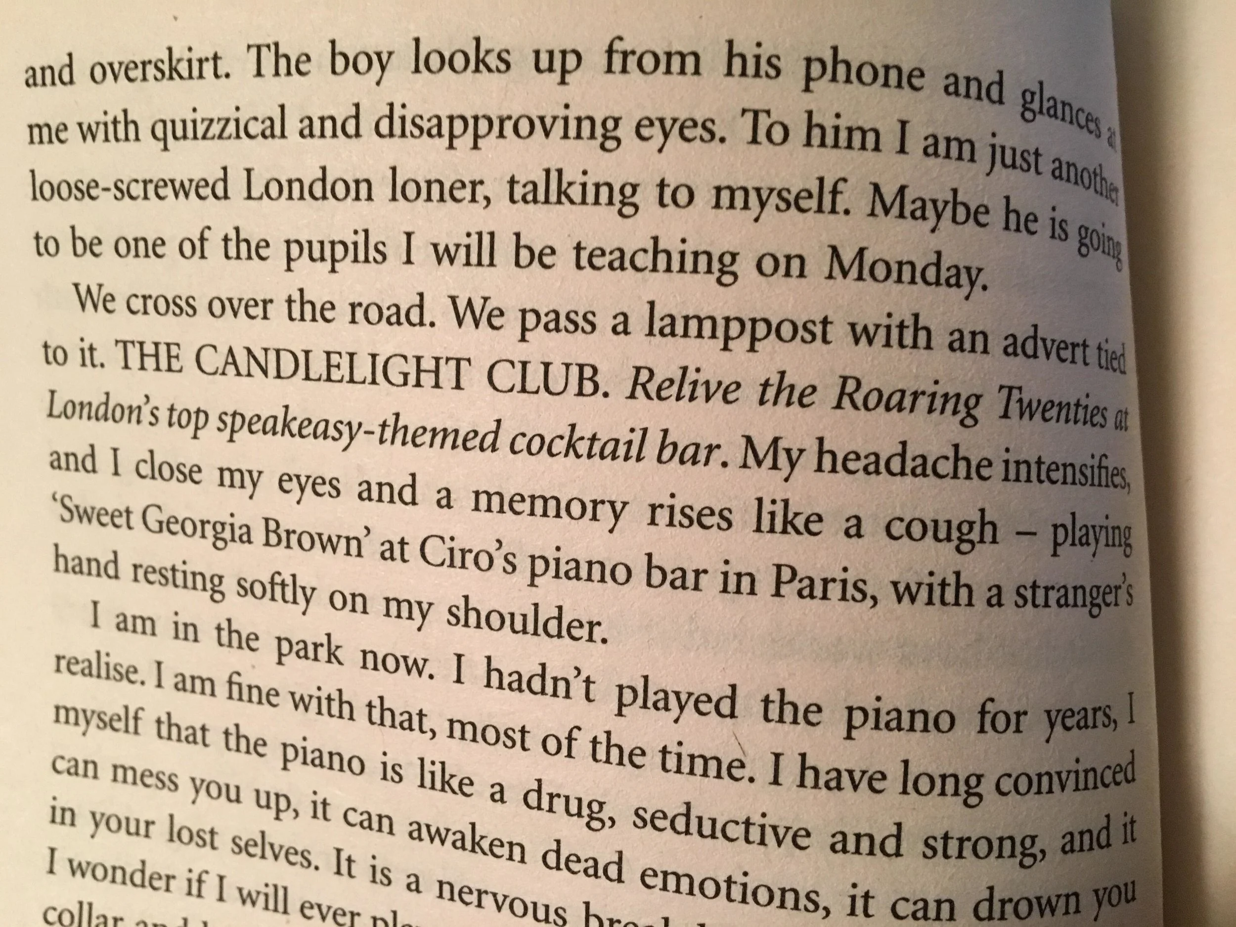 Clearly a reference to the real Candlelight Club