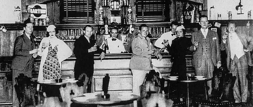 The Hunt Room of the 21 Club, late 1920s