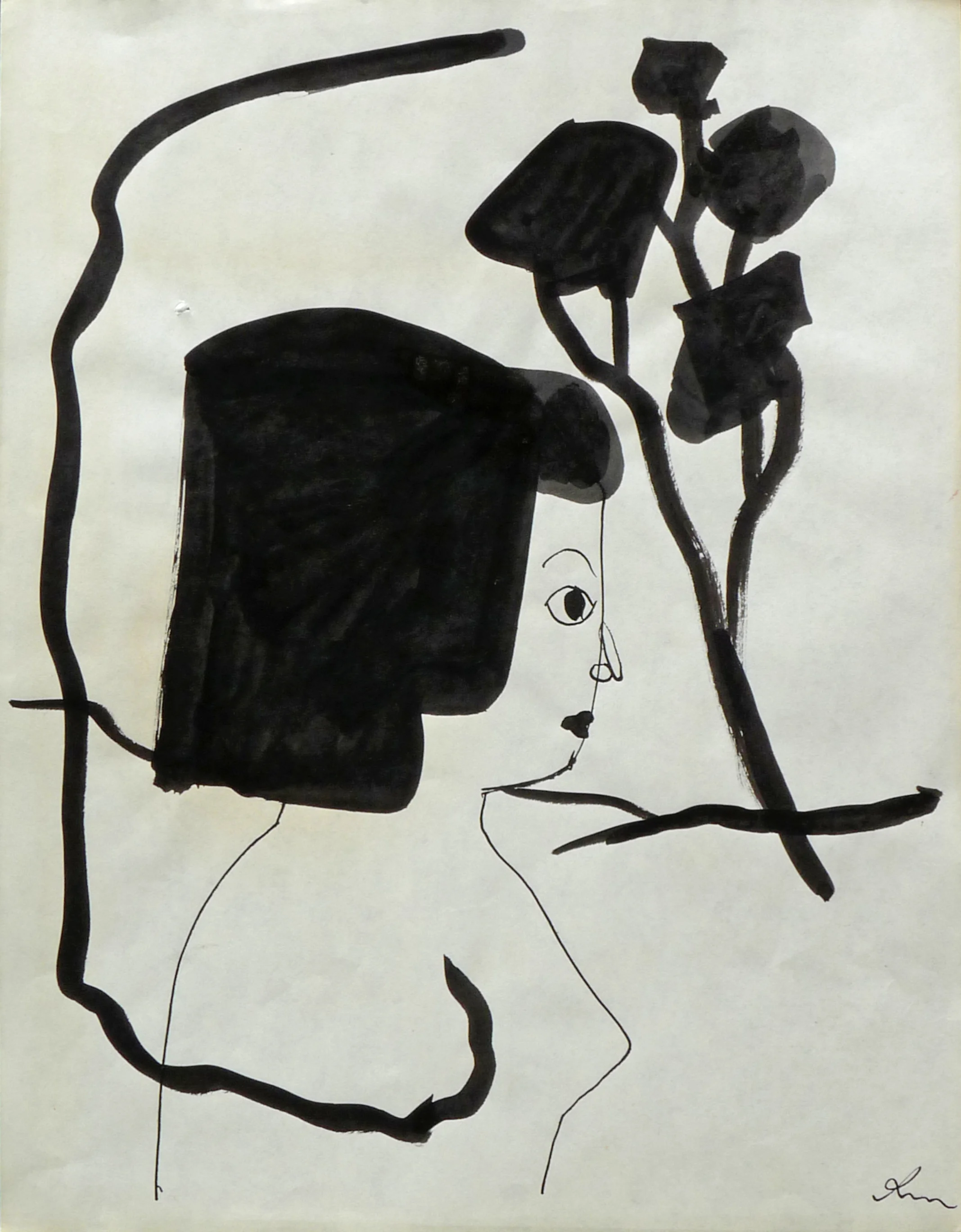 Modern Woman in Nature