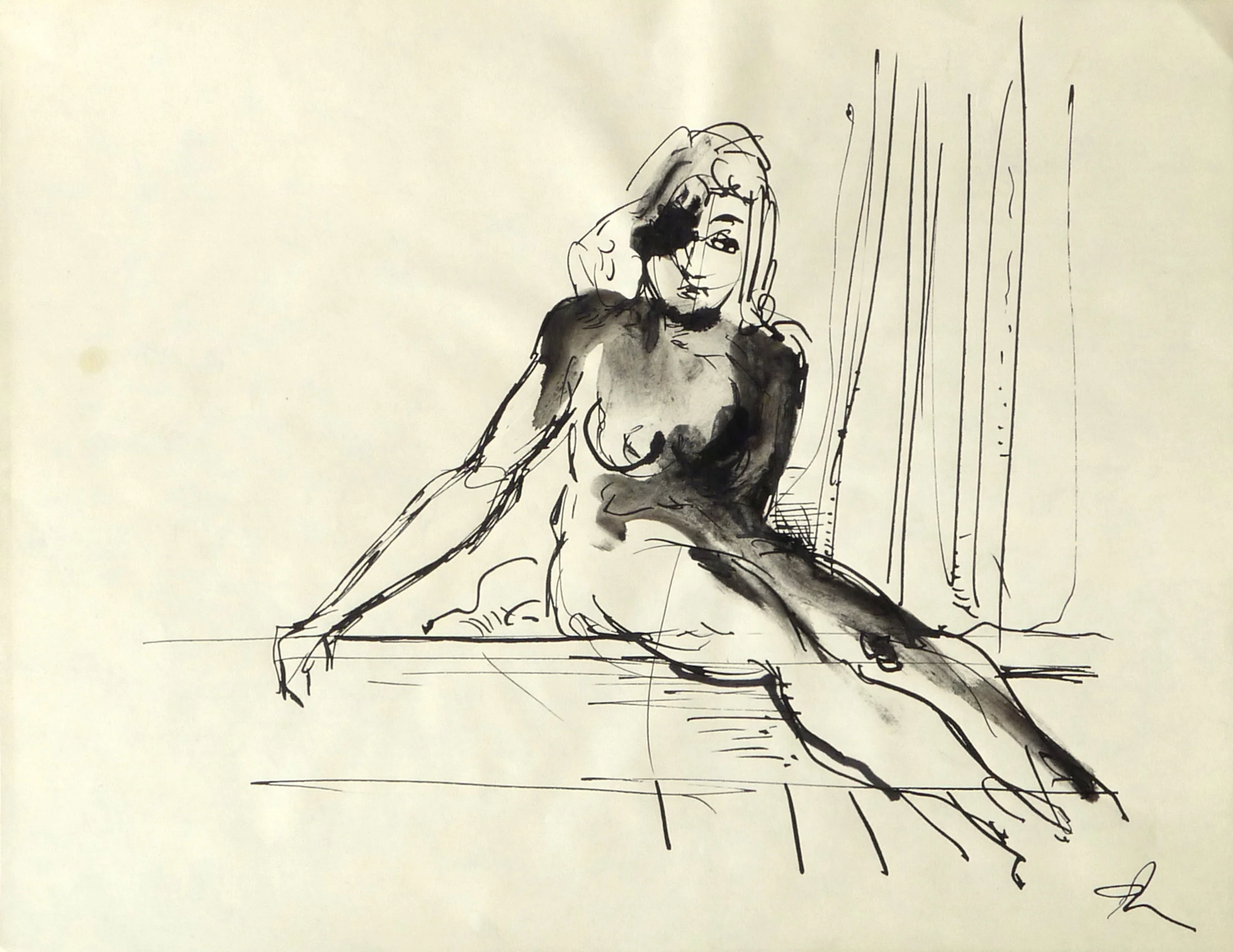 Seated Nude