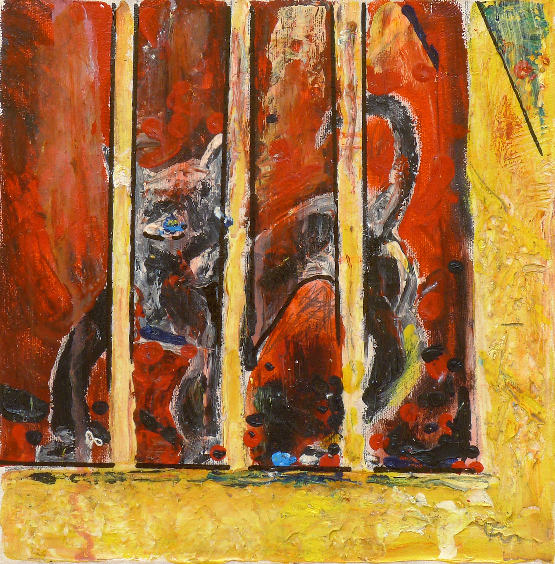 Caged Cat