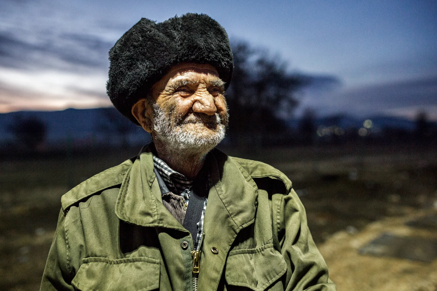  Muhammad, 75 Afghan, takes a moment to rest in Miratovac during his long journey. The elderly make up only five percent of refugees. Their reduced mobility and a high rate of chronic illnesses that they suffer means they are one of the most vulnerab